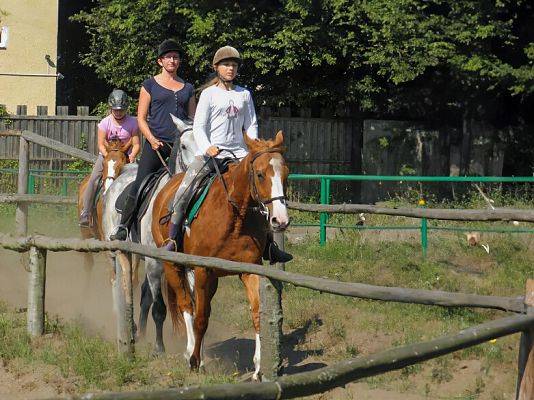 Grafika Powrót z jazdy w terenie